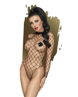 Scandalous Fishnet Teddy