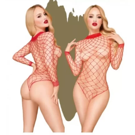 Scandalous Fishnet Teddy