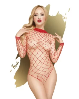 Scandalous Fishnet Teddy