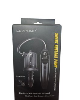 LuvPump Smart Rosebud Anal Pump with Vibration